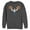 Charcoal Heather, variant on Men's Fortnite Yarn Lifter Meowscles Sweatshirt Black Small