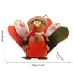 thumbnail image 2 of Muñeca De Pavo De Otoño De Muñeca Enana De Acción De Gracias Decoración De Acción De Gracias De Cosecha Yuarrent HA041437-01, 2 of 6
