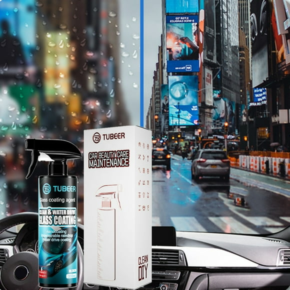 TopLLC Car Oil Film Cleaner Long-lasting Window And Windshield Cleaner Defogging Coating And Water Repellent Available For Rearview Mirror Glass Coating 350ml Cars Glass Coating