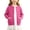 Hot Pink, variant on Puntoco Girls Preppy Knit Cardigan Button-Up Sweater Coat with Pockets Yellow 170(14-15 Years)