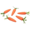 thumbnail image 5 of 45 Pack Artificial Carrots Fake Carrots Sparkling Foam Baby Carrots - Great for Craft DIY, Home Decor, Kitchen Decor, Party Decoration, Open Houses, Toy, 3 x 0.5 x 0.5 inches, 5 of 6