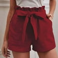thumbnail image 3 of Vedolay Women's Short for Summer Short for Womens Tie Dye Shorts Elastic Waist Casual Yoga Running Workout Active Shorts, XL, 3 of 4