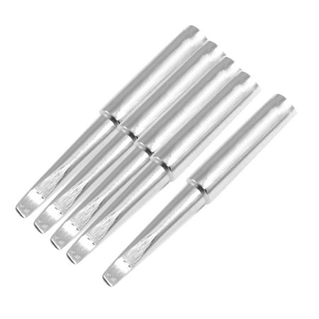 Unique Bargains 5 x 25 Degree Angle Bent Point Soldering Solder Iron Tips
