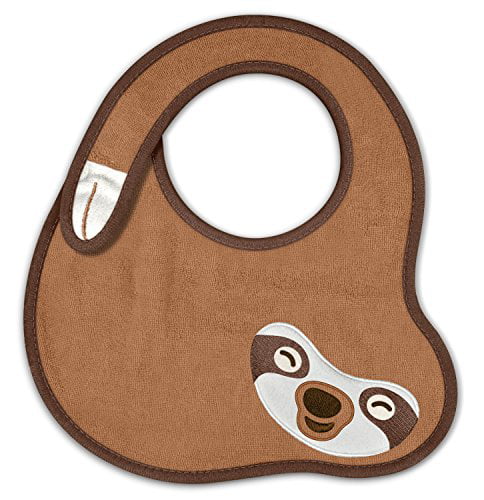 Fred and Friends Chill Baby Sloth Bibs Set of 2 
