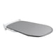thumbnail image 3 of Tabla de planchar de pared plegable, estable y resistente, almohadilla de planchado para Gris blanco, 3 of 9