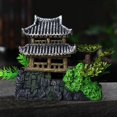 thumbnail image 4 of House Model Ornament Resin Simulation House Model Aquarium Decoration Fish Tank Landscape Ornament, 4 of 6