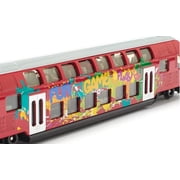 Siku 1791 Super Double-Decker Train, 1:87 Scale, Red