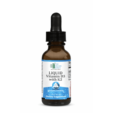 Liquid Vitamin D3 with K2 (1 oz) by Ortho Molecular Products
