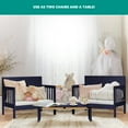 thumbnail image 6 of Dream On Me Hudson 3 in 1 Convertible Toddler Bed, Navy, 6 of 19