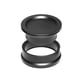 thumbnail image 5 of Aleación de aluminio Espresso Dosificación Embudo Tamper Espresso Distribuidor Café Dosificación Taza Manos Café Polvo Anillos para 54mm , negro Baoblaze Embudo dosificador de espresso, 5 of 8