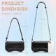 thumbnail image 3 of Bolso de hombro Keyli, minibandolera, de piel impermeable, 3 of 6