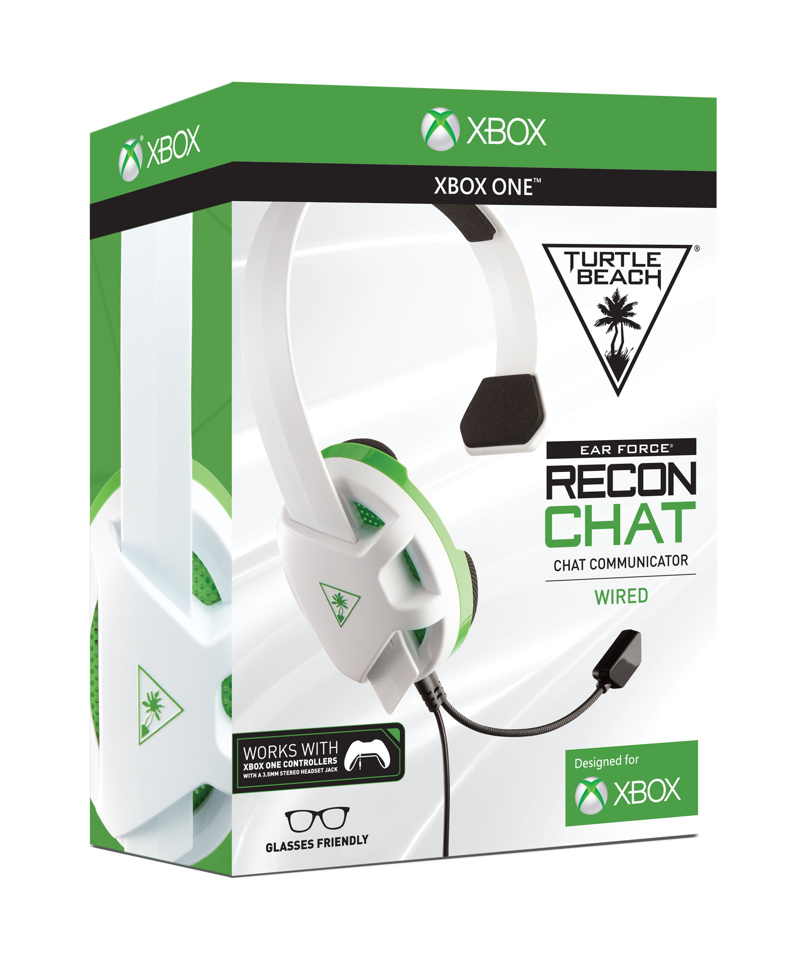 for One Turtle Beach and (White) Headset PS4, PC, Xbox Series Mobile Chat Xbox X, Recon
