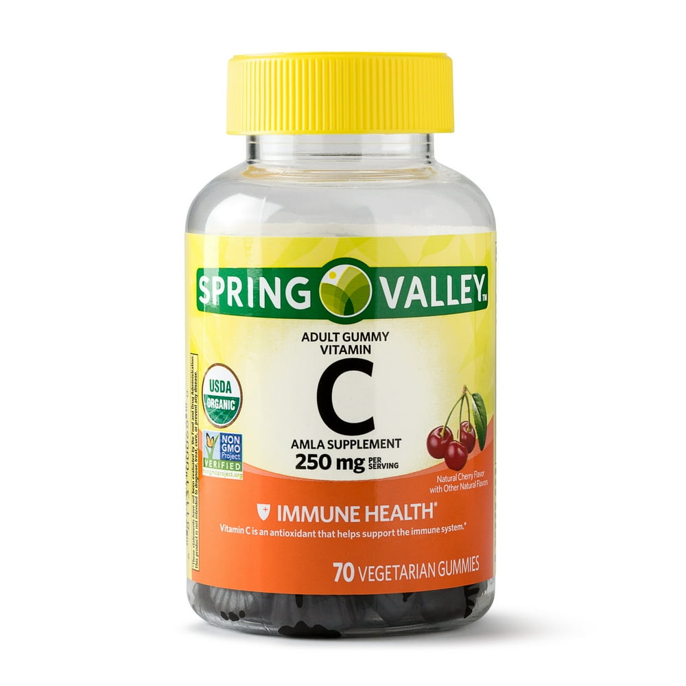 Spring Valley Vitamin C Amla Gummy, 250 mg, 70 Ct