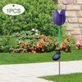 thumbnail image 4 of Tulipán Luces Solares Para Jardín Estaca Decorativa Para Exteriores Para Decoración De Césped De Pasarela Púrpura+Luces Solares De Jardín De Tulipán, Juego Decorativo Para Exteriores Baoblaze none, 4 of 8