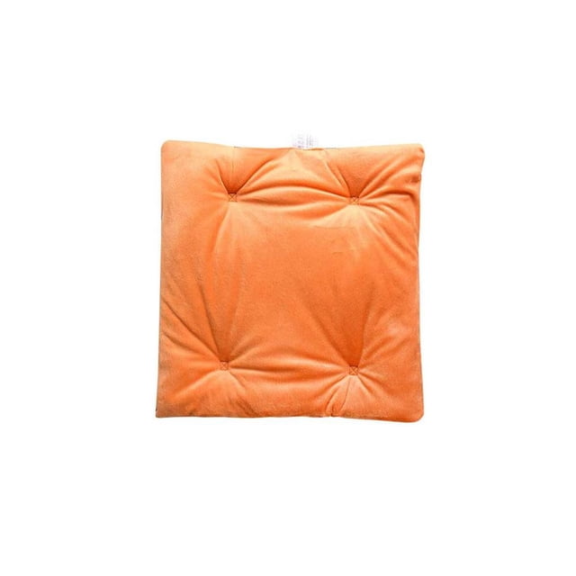 Advancent Almohadilla de calefacción eléctrica Cojín de silla de invierno Calentamiento portátil Cubierta caliente Calentador de oficina para Suministros térmicos Naranja amarillo
