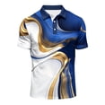 thumbnail image 4 of Bibifish Mens Polo Shirts Short Sleeve Graphic Golf Shirts Classic Fit Athletic Casual Daily Wear Tops, 4 of 4