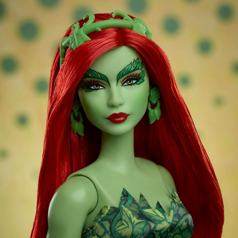 Barbie, Collectible Doll, Poison Ivy, Posable Body with