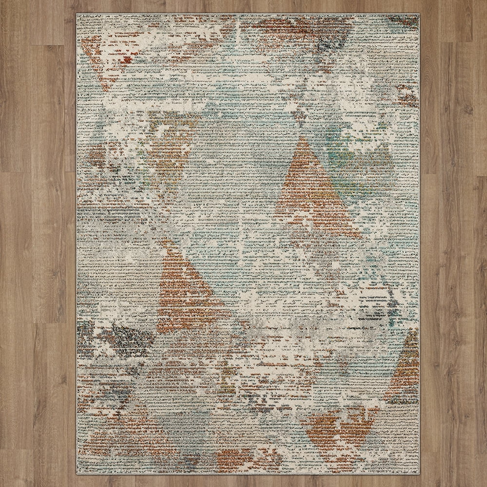 Mohawk Home Wootton Indoor Geometric Area Rug, Grey, 3'11" x 6'