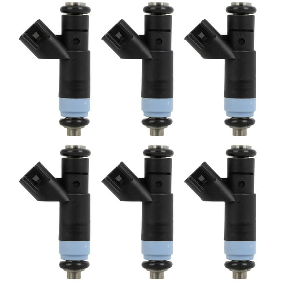 ECCPP 6Pcs Fuel Injector Compatible with 2005-2007 for Ford Five Hundred,2005-2007 for Ford Freestyle,2005-2007 for Mercury Montego OEM Part Fuel Injectors Replace FJ767, 4F9Z9F593DA,67349,8001744N