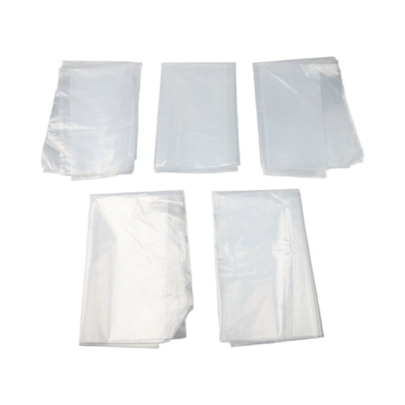 5 Pack Clear Plastic Plant Covers for Winter Protection Frost Cover Bags for Outdoor Garden Plants