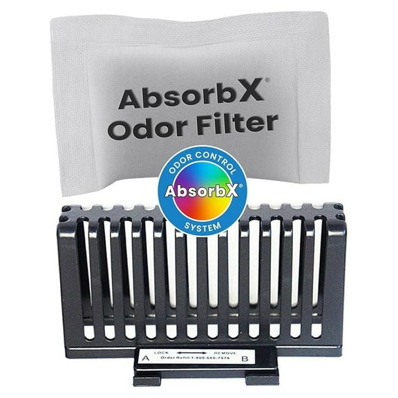 AbsorbX Odor Filter and Compartment Replacement; Compatible with Specific Models (see details below)