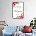 thumbnail image 2 of Psalm 69 30 I Will Praising God's Name Song Print Motivational Thanksgiving Scripture Wall Art Deco Home Poster Nature Kitchen Modern Canvas, 2 of 6