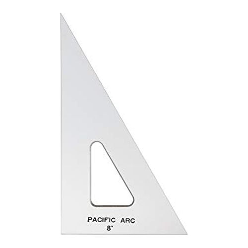 Pacific Arc Clear Acrylic Ruler