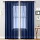 thumbnail image 3 of Tulles Backdrop Drapes Curtain Modern Style Divider Panel Semi-blackout Voiles Shear Fabric Party Home Decor, 3 of 5