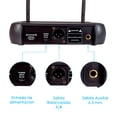 thumbnail image 4 of Micrófono Profesional Steelpro Inalámbrico UHF-607 Negro, 4 of 4