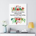 thumbnail image 2 of Scripture Walls The Lord is My Portion Lamentations 3:24 Christian Home Decor Bible Art Unframed, 2 of 8