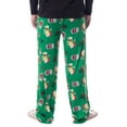 thumbnail image 7 of The Simpsons Mens' Christmas Homer Duff Beer and Holly Sleep Pajama Pants, 7 of 7