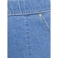 thumbnail image 5 of JMS Just My Size by Hanes Women's Plus Size 4 Pocket Bootcut Jeans, Single and 2-Pack, 5 of 10