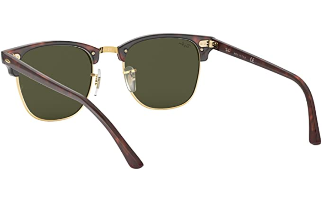 RB Rb3016 Clubmaster Square Sunglasses - Walmart.com