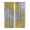 Yellow Grey, variant on Aqua White Kitchen Curtains Small Short 39 Inch Length, Abstract Grey Chrysanthemum Flower Floral Grommet Top Bedroom Living Room Curtains, Light Filtering Cafe Curtain Drapes 2 Panels Set 55''x39''