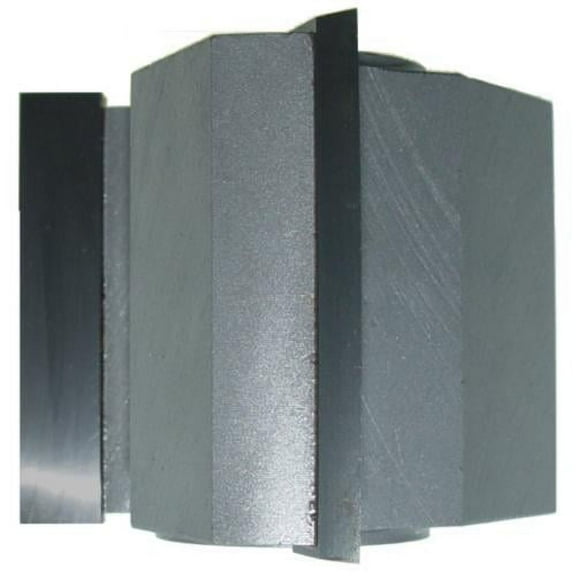Magnate M051 Straight Shaper Cutters - 2" Cutting Height, 3/4" Bore, 2-5/8" Outside Diameter, M1122 Rub Collar