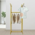 thumbnail image 6 of Golden 4-Head hanger，Clothes Rack, Garment Rack, Freestanding Clothes Rack, 6 of 13