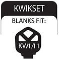 thumbnail image 3 of Lucky Line Key Shapes, ICE Cream, House Key Blank, KW1/11, 1 Key B111K, 3 of 4
