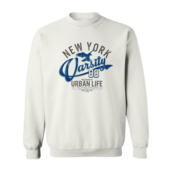 New York Varsity Vintage Design Sweatshirt Men -Image by Shutterstock, Male 3X-Large