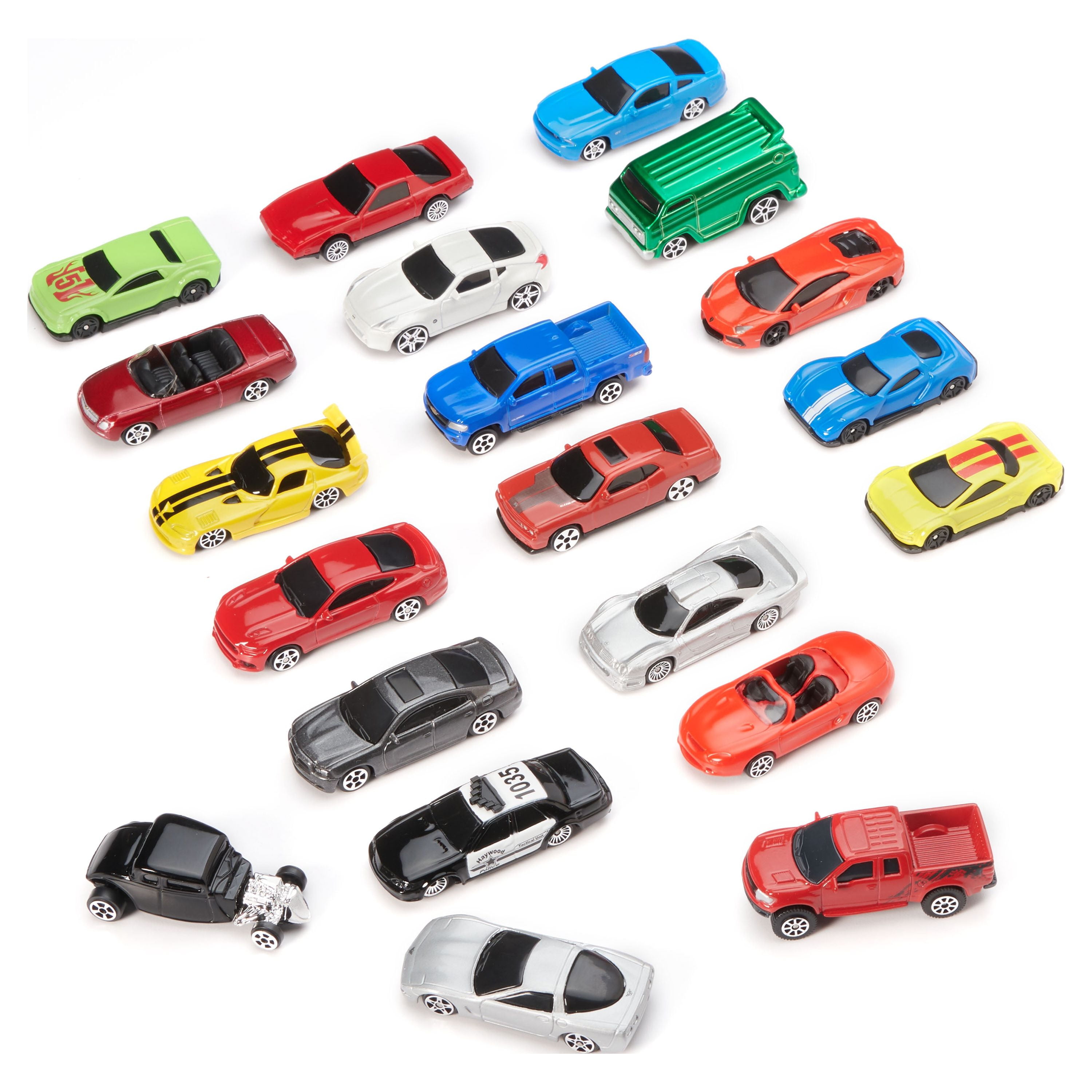 Adventure Force Diecast Vehicle 20 Pack Play Vehicle Cars and Trucks Assortment Set (Styles May Vary(图5)