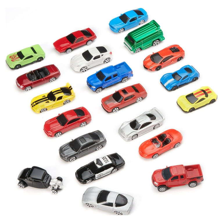 Adventure Force Die-Cast Vehicle Assortment, 20 Pack (Colors & Styles May  Vary) 