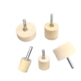 thumbnail image 5 of Wool Felt Mounted Polishing Buffing Wheel 6mm Shank Grinding Head Rotary Tools, 5 of 6