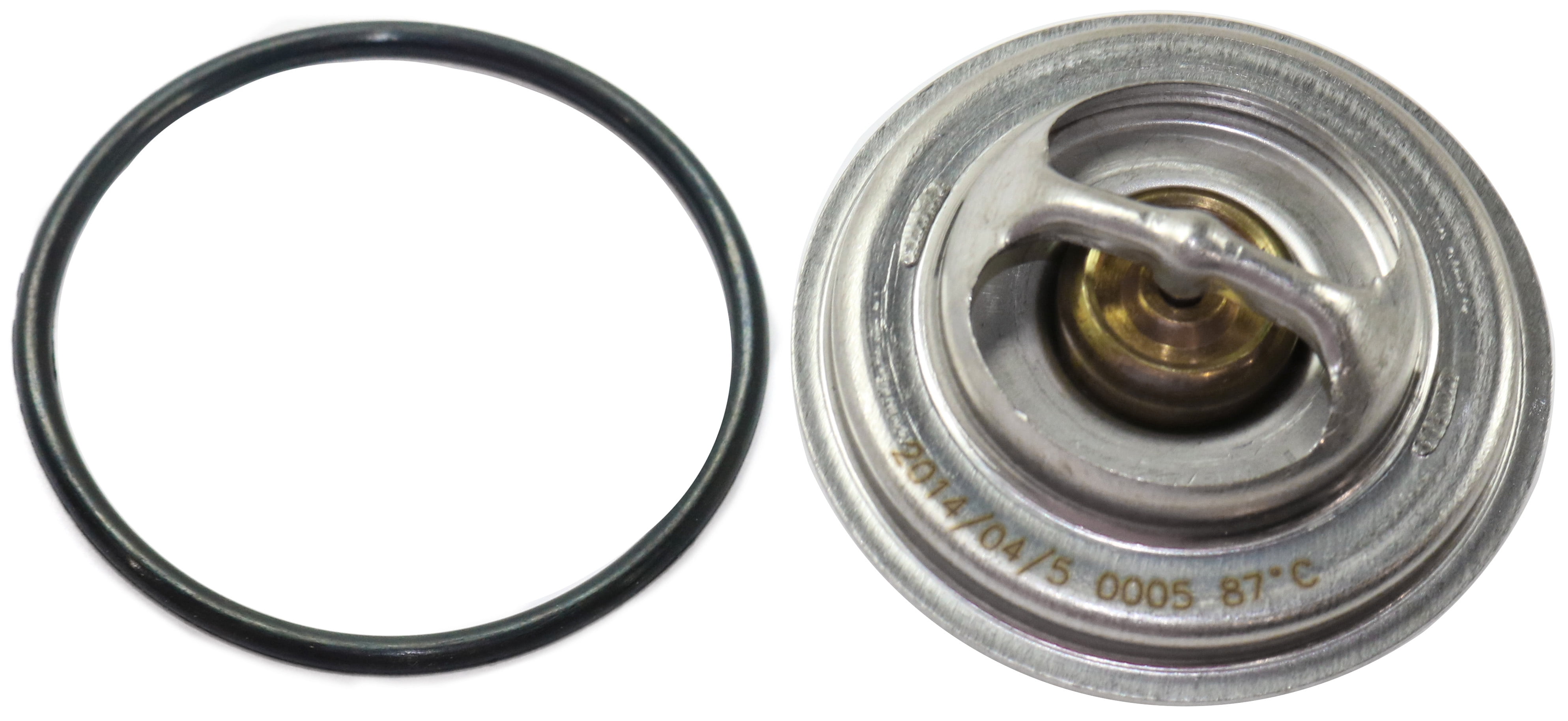 Thermostat Compatible with 1992-1995 BMW 320i 1998-1999 BMW 323i 1998-1999 BMW 323is 1992-1995 BMW 325i 1992-1995 BMW 325is 1996-1999 BMW 328i 1996-1999 BMW 328is 6Cyl 2.5L Stainless Steel