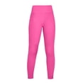 thumbnail image 4 of Xyant Girls Athletic Leggings Kids Workout High Waisted Stretchy Running Yoga Pants with Pockets (Pink,8-9 Years), 4 of 7