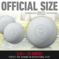 thumbnail image 2 of Franklin Sports Lacrosse Balls - Official Size Lax Balls for Practice - Rubber 63mm Outdoor Lacrosse Balls - Great for Muscle Massage Therapy + Yoga - White 6 Pack, 2 of 11