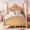 Natural, variant on Crown Shaped Platform Bed Full Size with 4 Posters, Wood Bed Frame with Headboard and Footboard, No Box Spring Needed, Natural