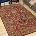 thumbnail image 2 of Hand-tufted Wool Rust Traditional Oriental Morris Rug, 2 of 5