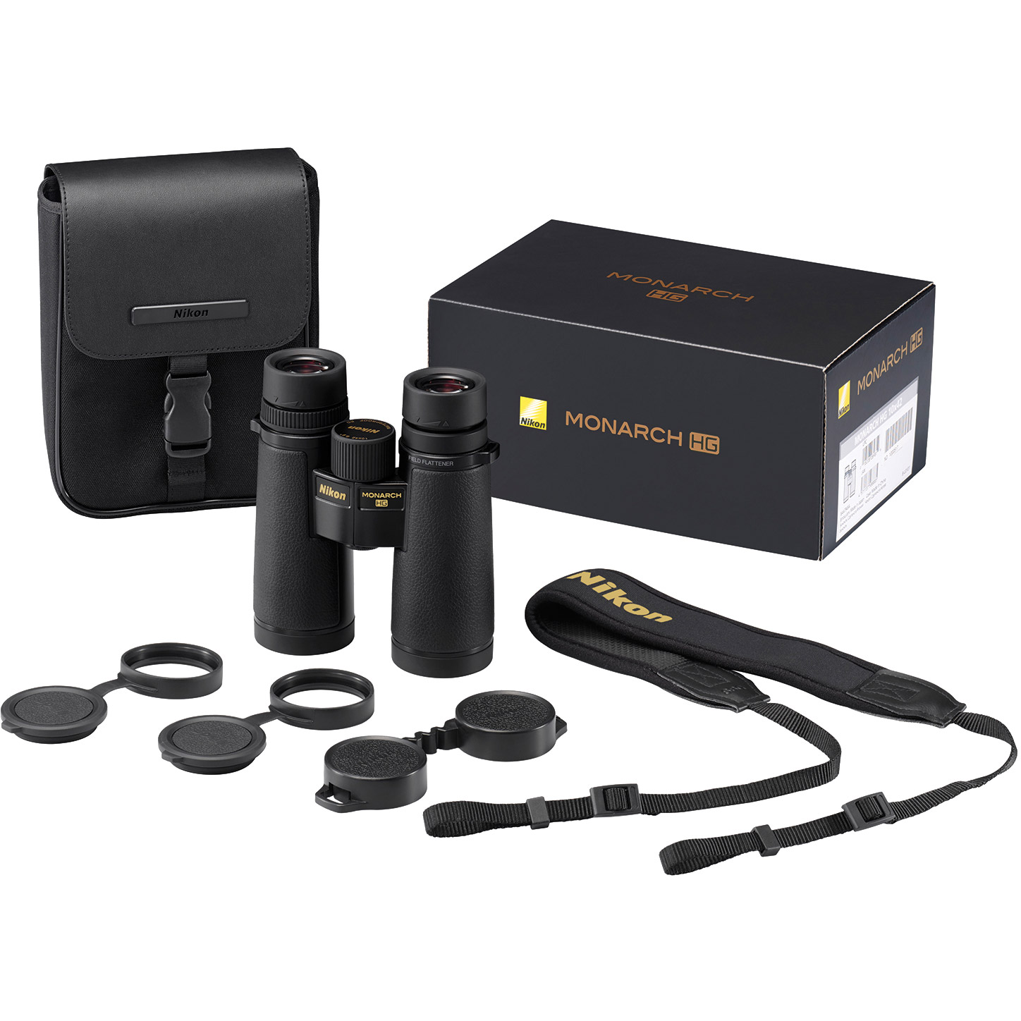 Nikon 10x42 Monarch HG Ultimate All-Terrain Scratch-Resistant Binocular (Black)