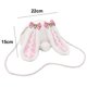 thumbnail image 2 of style2 Mochila para niñas lindas lolitas conejo hombro mochila bolso cruzado juguetes de peluche niñas niños regalo negro, 2 of 5