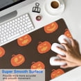 thumbnail image 4 of Long Mouse Pads for Desk,Brown Halloween Pumpkin Faces Desk Mats on Top Of Desks, Desk Mouse Pad Extra Large with 3mm Non-Slip Base and Stitched Edge for Gaming,Office,Work,Home 31.5"x11.8", 4 of 6