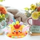 thumbnail image 5 of Juego de gorro de Pascua para niños, manualidades de tela hechas a mano, suministros para jardín de infantes Naranja, 5 of 9
